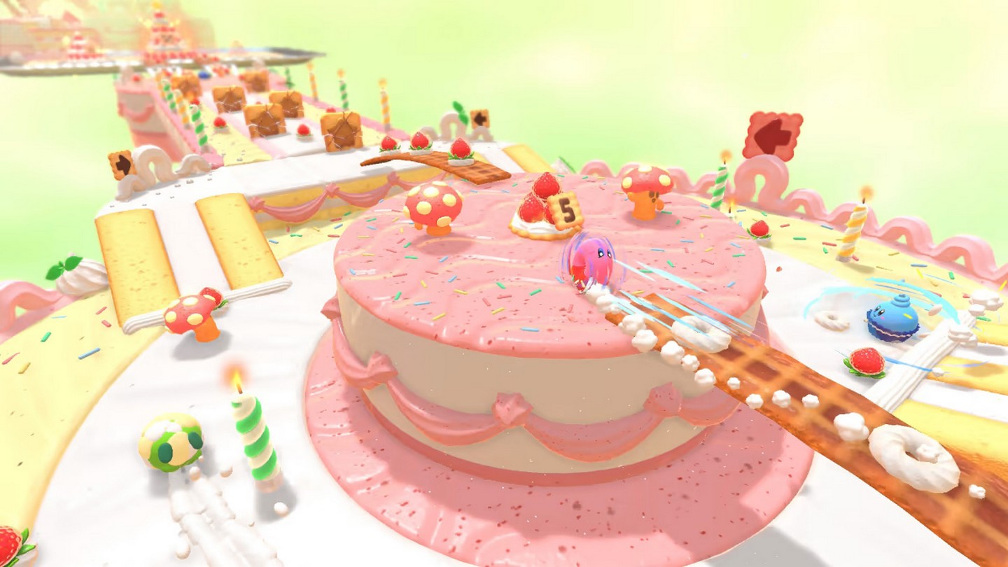 Kirby's Dream Buffet- #2- Let's Go, Burger! (Single Player) 