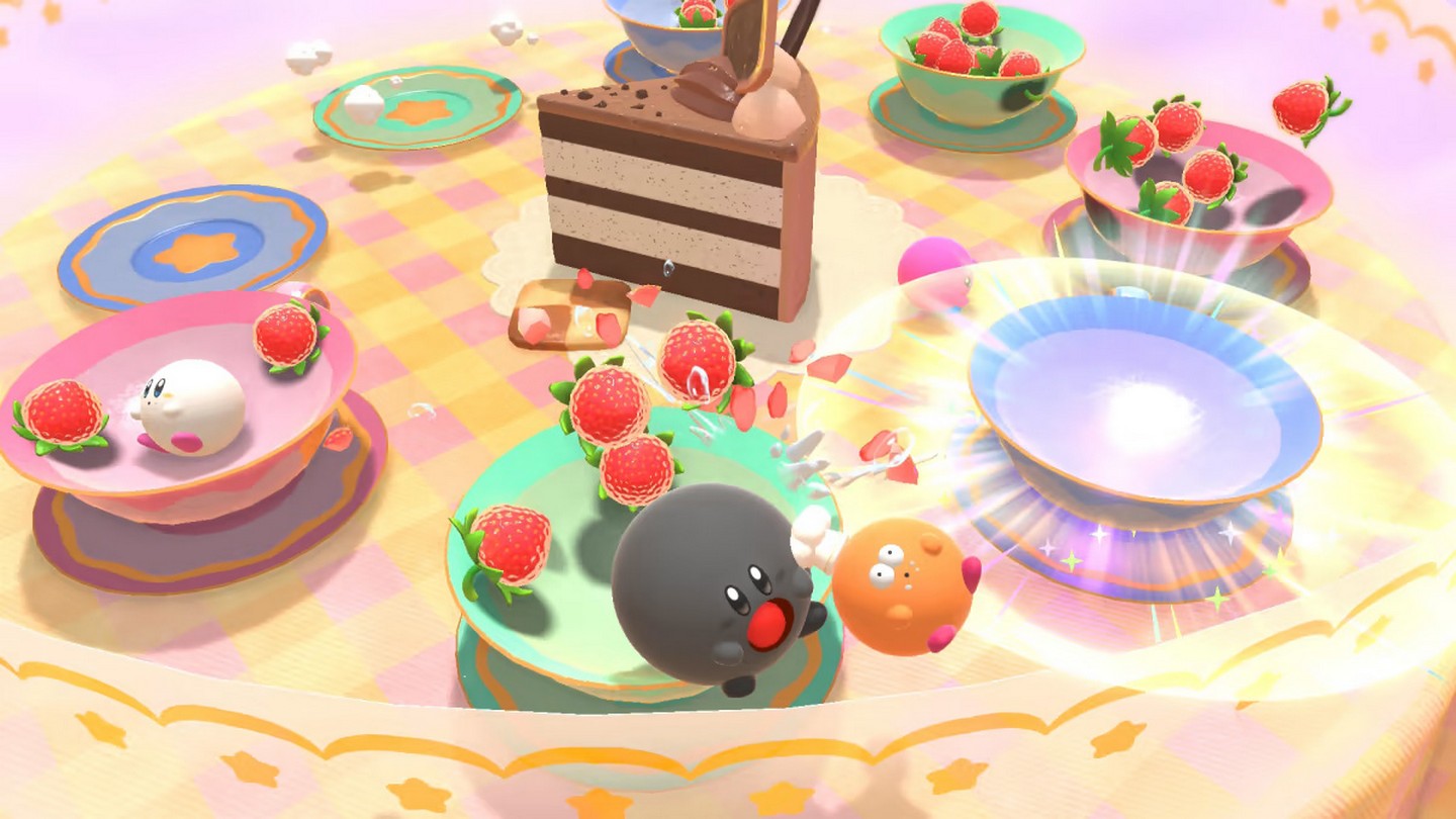 Kirby's Dream Buffet review - prepare to eat a lot of strawberries
