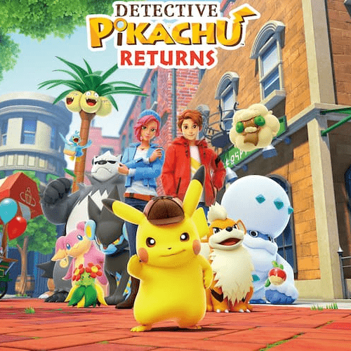 Switch return. Игра детектив. Detective Pikachu Returns.